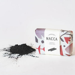 NACCA - handmade soap for the face - activated charcoal - ambartique
