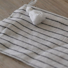 Load image into Gallery viewer, Striped Cotton Linen Pouch
