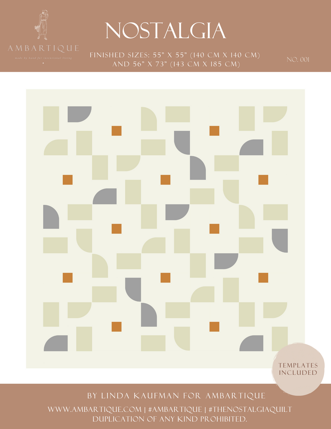 The Nostalgia Quilt Pattern - PDF Download