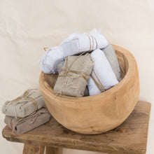 Load image into Gallery viewer, beautiful linen wrapped soaps - ambartique
