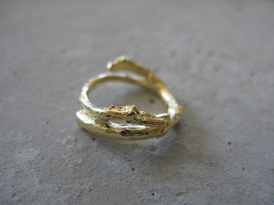 Branch Inspired Gold Filled Ring