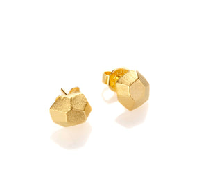 Beautiful Unsymmetrical Gold Filled Earrings