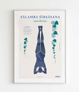 Nilah Supported Headstand Print